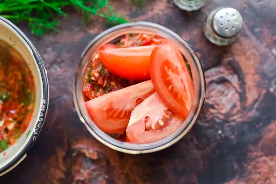 помидоры по-корейски быстрого приготовления рецепт фото 7